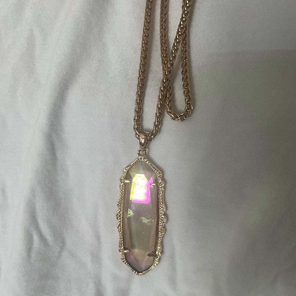 Kendra Scott long pendant necklace